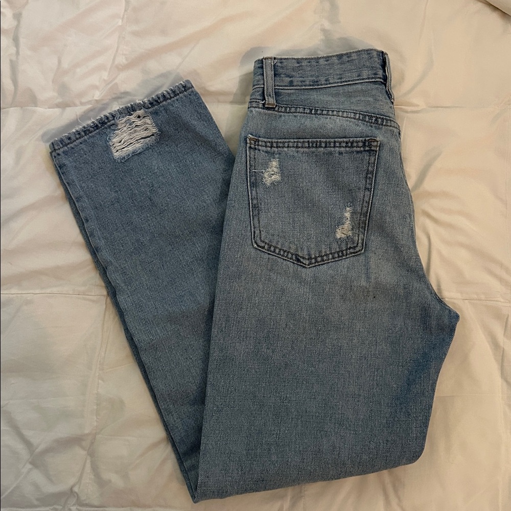 JBD distressed straight leg jeans - size 26